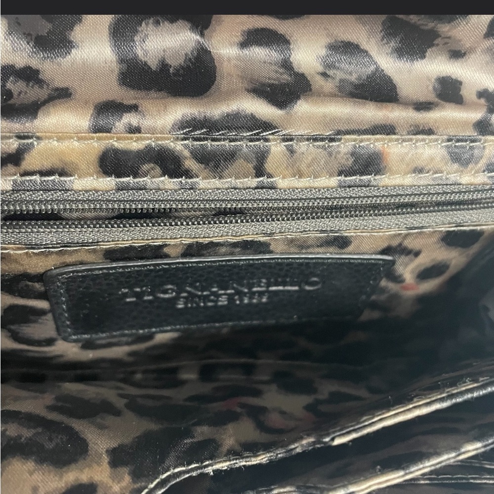 Tignanello Black Leather Crossbody Bag - Picture 11 of 13